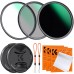 Nano-Dazzle Series, MCUV+CPL+ND1000+lens Cap 24 Multi-Layer,3 Cleaning cloth